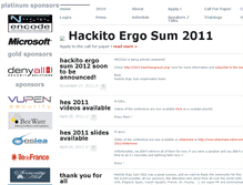 Tablet Screenshot of 2011.hackitoergosum.org