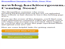 Tablet Screenshot of newblog.hackitoergosum.org
